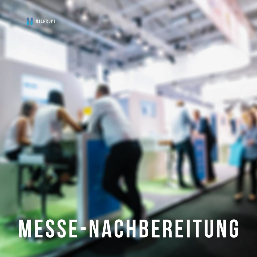 Automatische Messe-Nachbereitung
